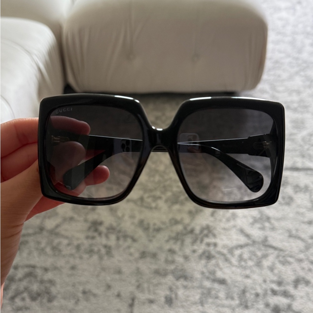 Gucci Black Designer Sunglasses